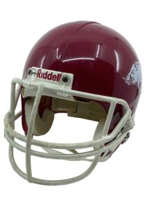 Circa Late 1990s Arkansas Razorbacks Game-Used Helmet