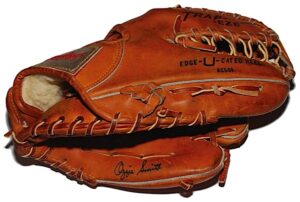 Circa Mid 1980s Ozzie Smith St. Louis Cardinals Game-Used Glove