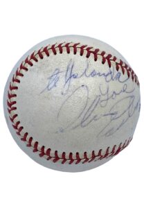 Clint Eastwood Signed Baseball