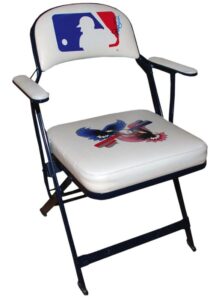 Clubhouse Chair Used in Last Game at the Old Yankee Stadium & Autographed by Derek Jeter