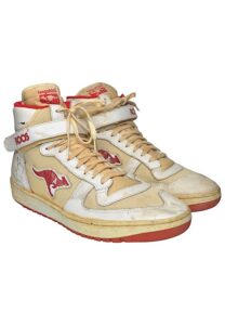 Clyde Drexler Game-Used & Autographed Sneakers