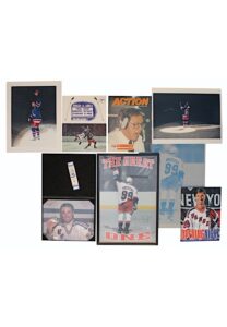 Collection Of Wayne Gretzky Memorabilia Including Autographed Photos, Original Programs & Photos, Ticket Stubs & More