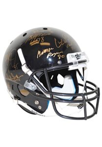 College Football Stars & Heisman Trophy Winners Multi-Signed Replica Helmet Including Bo Jackson, Billy Sims, Paul Hornung & Many More