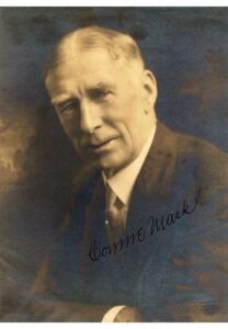 Connie Mack Autographed Vintage 8×10 Photo