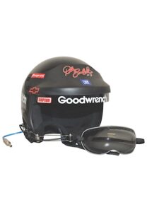 Dale Earnhardt Sr. Winston Cup Race-Worn Helmet & Goggles