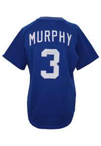 Dale Murphy Atlanta Braves Player-Worn & Autographed Batting Practice Jersey