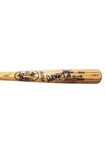 Dale Murphy Game-Ready & Autographed Bat