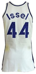 Dan Issel Rookie Era Kentucky Colonels ABA Game-Used & Autographed Home Jersey