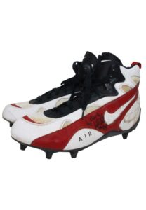 Dana Stubblefield San Francisco 49ers Game-Used & Autographed Cleats