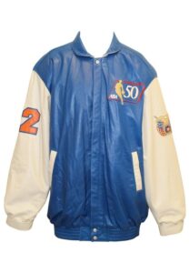 Dave DeBusschere New York Knicks Top 50 “Jeff Hamilton” LE Leather Jacket