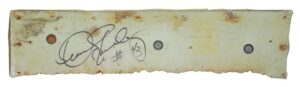 Dennis Eckersley Signed Game-Used Pitching Rubber