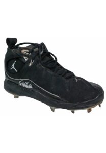 Derek Jeter New York Yankees Game-Used & Autographed Cleat