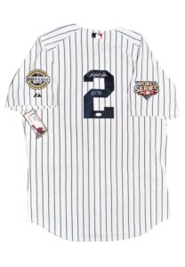 Derek Jeter NY Yankees Autographed Authentic Jersey with “DJ3K” Inscription