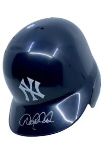 Derek Jeter NY Yankees Autographed Batting Helmet