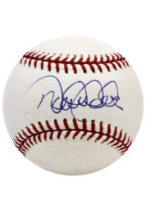 Derek Jeter NY Yankees Single-Signed OWS Baseball