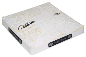 Derek Jeter Signed Rays at Yankees 9/09/2009 Game-Used Second Base with “2721” Inscription