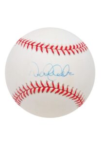 Derek Jeter Single Signed Baseball