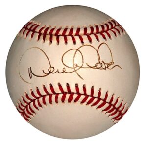 Derek Jeter Single-Signed Baseball