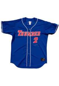 Derek Jeter Trenton Thunder Signed Jersey