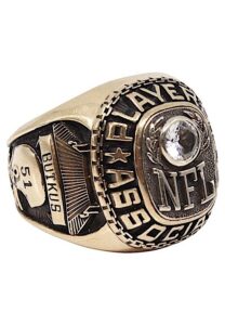 Dick Butkus NFL Players Association Membership Ring