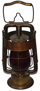 Dietz King Brass Fire Department 1907 Lantern