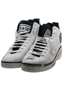 Dikembe Mutombo Game-Used & Signed Shoes