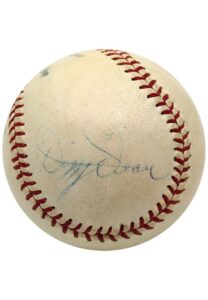 Dizzy Dean Single-Signed Baseball