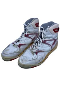 Dominique Wilkins Atlanta Hawks Game-Used & Signed Shoes