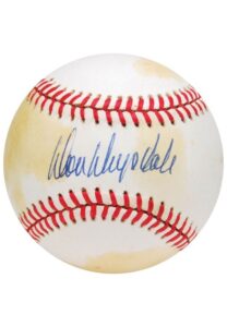 Don Drysdale & Don Newcombe Single-Signed Baseballs