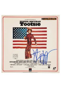 Dustin Hoffman “Tootsie” Autographed LaserDisc Movie