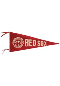 Early 1900s Boston Red Sox “Worlds Champions” Original Pennant