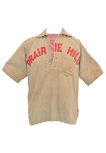 Early 1900s Turn Of The Century Prairie Hill Industrial League Game-Used Uniform