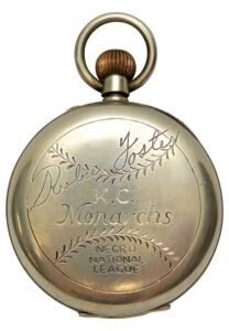 Early 1920s Rube Foster Kansas City Monarchs Negro National League Argentina Depose Pocket Watch