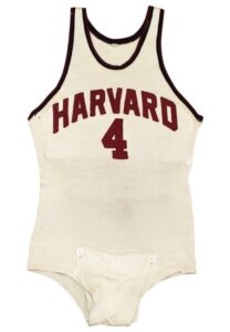 Early 1940s Harvard Crimson Tide Game-Used Wool Jersey