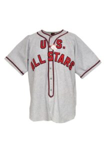 Early 1940s Max Carey U.S. All Stars Manager’s Worn Jersey