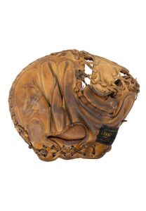 Early 1950s Bob Swift Detroit Tigers Game-Used Catchers Mitt