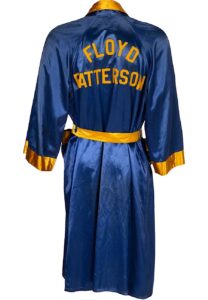 Early 1950s Floyd Patterson Fight-Worn Robe