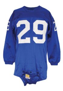 Early 1960s Alex Webster New York Giants Game-Used Blue Durene Jersey