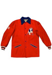 Early 1960s Boston Patriots Player Worn Wool Jacket