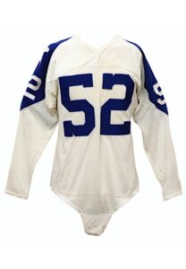 Early 1960s Dave Edwards Dallas Cowboys Game-Used Double Star Durene Jersey