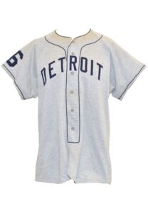 Early 1960s Detroit Tigers No. 46 Salesman Sample Road Prototype Jersey