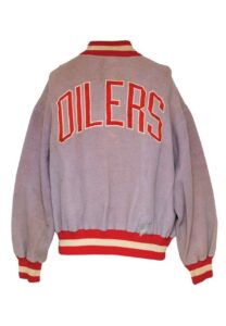 Early 1960s Houston Oilers Sideline Jacket