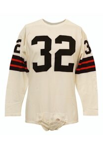 Early 1960s Jim Brown Cleveland Browns Game-Used Jersey