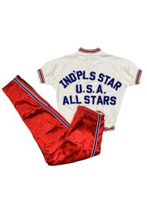 Early 1960s Tom Van Arsdale Indianapolis All-Stars vs USSR Player-Worn Warm-Up Suit