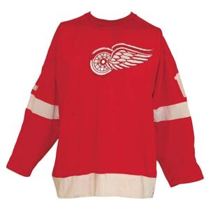 Early 1970s Alex Delvecchio Detroit Red Wings Game-Used & Autographed  Road Jersey