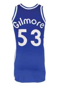 Early 1970s Artis Gilmore ABA Kentucky Colonels Game-Used Rookie Era Road Jersey (Photomatch • Trainer LOA • Team Repair)