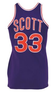 Early 1970’s Charlie Scott Phoenix Suns Game-Used Road Jersey 