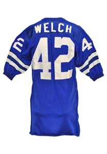 Early 1970s Claxton Welch Dallas Cowboys Game-Used Away Durene Jersey