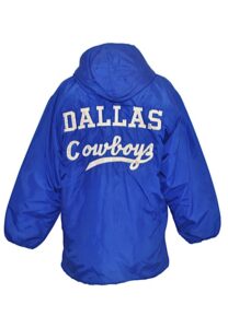 Early 1970s Dallas Cowboys Coaches-Worn Sideline Jacket Attributed To Tom Landry