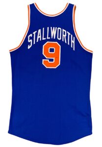 Early 1970s Dave Stallworth NY Knicks Game-Used Road Jersey